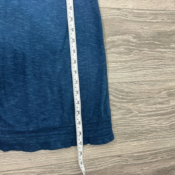 Horny Toad Toad & Co Navy Everyday Casual Tencel Organic Cotton Dress Size Large - Picture 9 of 9